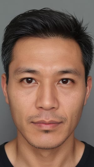 Chinese male in malaysia, 40yo. Average body, bright honey eyes with normal size, full lips, long eyelashes. Black, undercut, side part and gelled hair. Immunonutritionist lecturer, soul and spiritual mentor. Smart, doctor, full_body