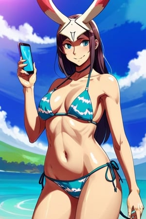 sucubus girl wearing bikini
