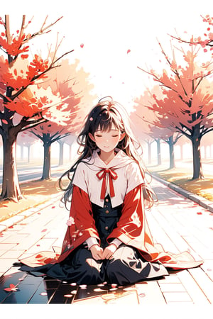 I heard the sound of rain falling on the leaves, the teardrops on my sleeve, still more fragile, even in spring. Waiting for the everlasting pine tree, even in winter. If my words could scatter like petals and fallen leaves, my verses would ignite a blazing bonfire.