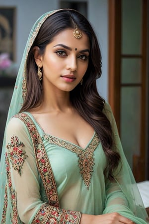extremely gorgeous, (Full Body picture), extremely beautiful, very stunning, very pretty, very attractive, feminine, perfect face, clear face, perfect lips, natural 


Priya, translucent dupatta over her nightdress, henna, 