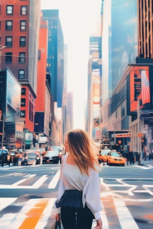 girl in new york city
