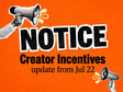 Changes to the TensorArt Creator Incentive Program