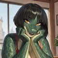 Green mommy avatar on Tensor.Art