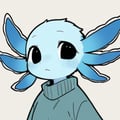 Axolotl boy avatar on Tensor.Art