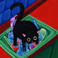 Lazy cat avatar on Tensor.Art