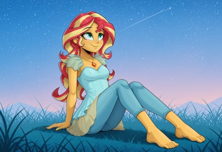 masterpiece,  best quality,  sunset shimmer by CliffJumper on Tensor.Art