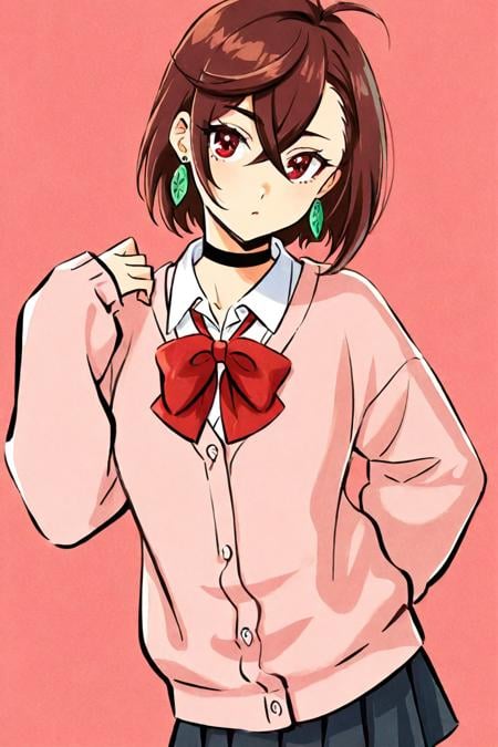 ayasemomo,  hair between eyes,  crossed bangs by user_680967095118289292 on Tensor.Art