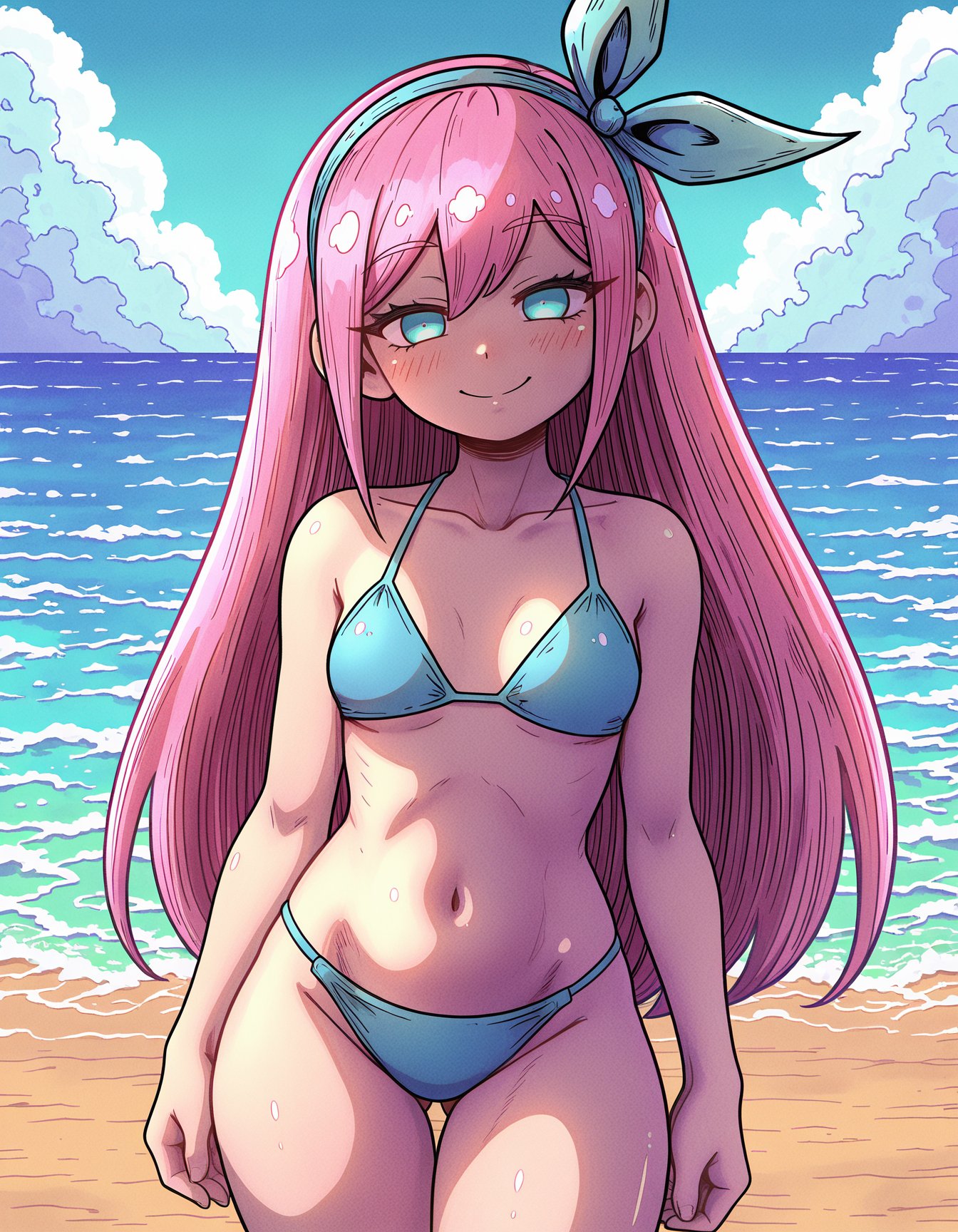 1girl,  beach,  sea by user_874754251056777575 on Tensor.Art
