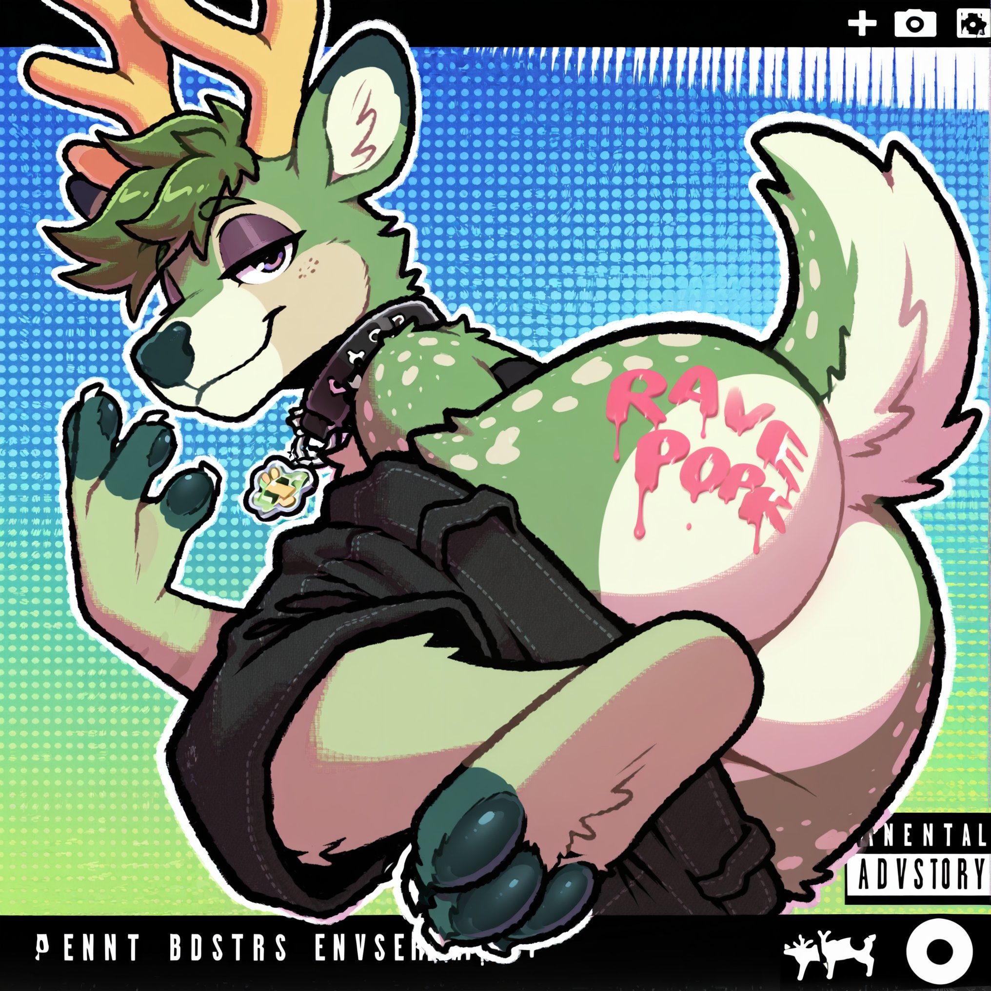 ravepop_pose,  ass,  presenting ass by Alex on Tensor.Art