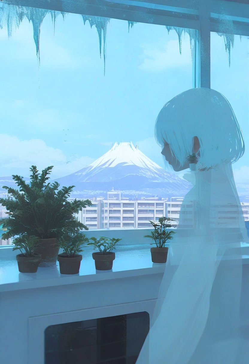 solo,  1girl,  plant by silvermoong on Tensor.Art