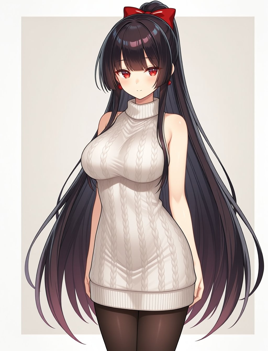 agano \(azur lane\),  1girl,  sweater dress by miaomiao on Tensor.Art