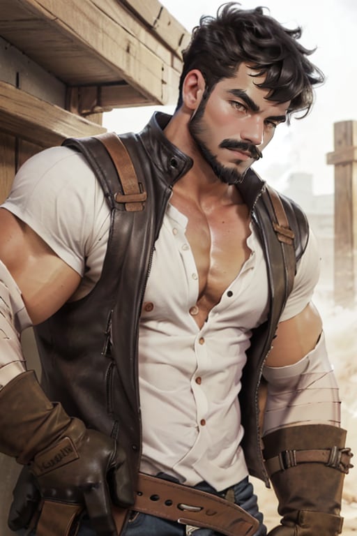 Wagner_Genshin_Impact,  solo,  short hair by BoiAiZ on Tensor.Art