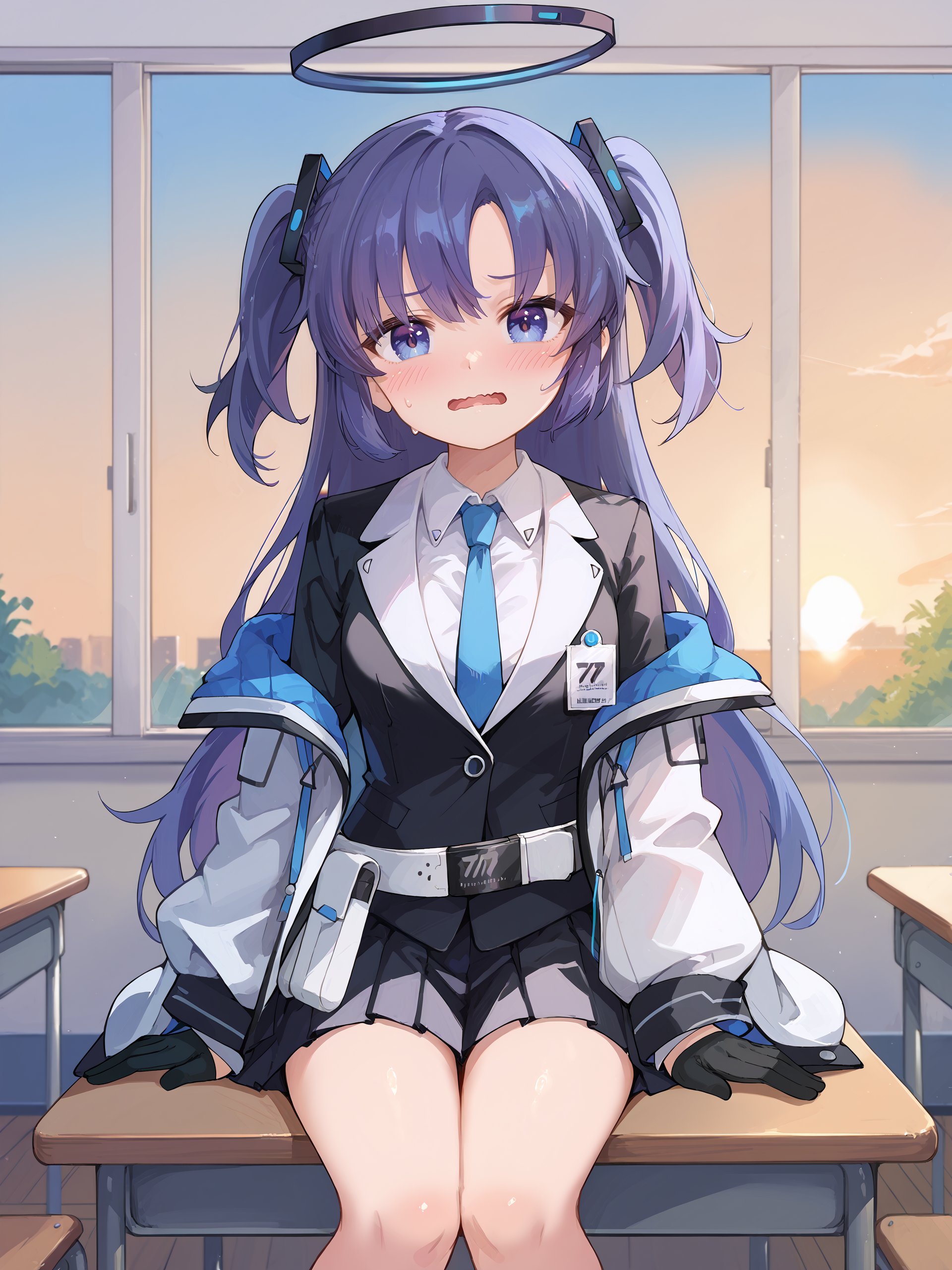 1girl,  yuuka \(blue archive\),  solo by okingjo on Tensor.Art