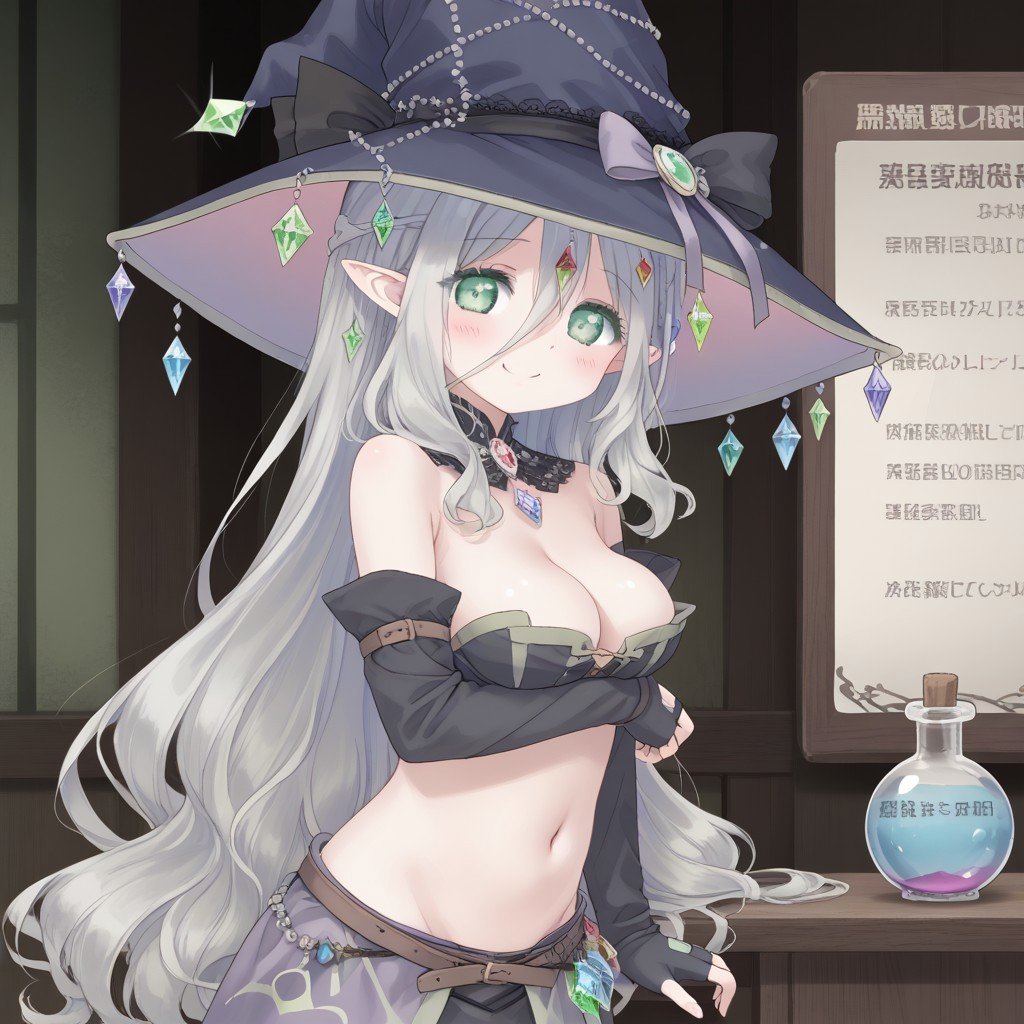 1girl,  Laevigata_Cornehl,  pointy ears by Mandatarius_403 on Tensor.Art