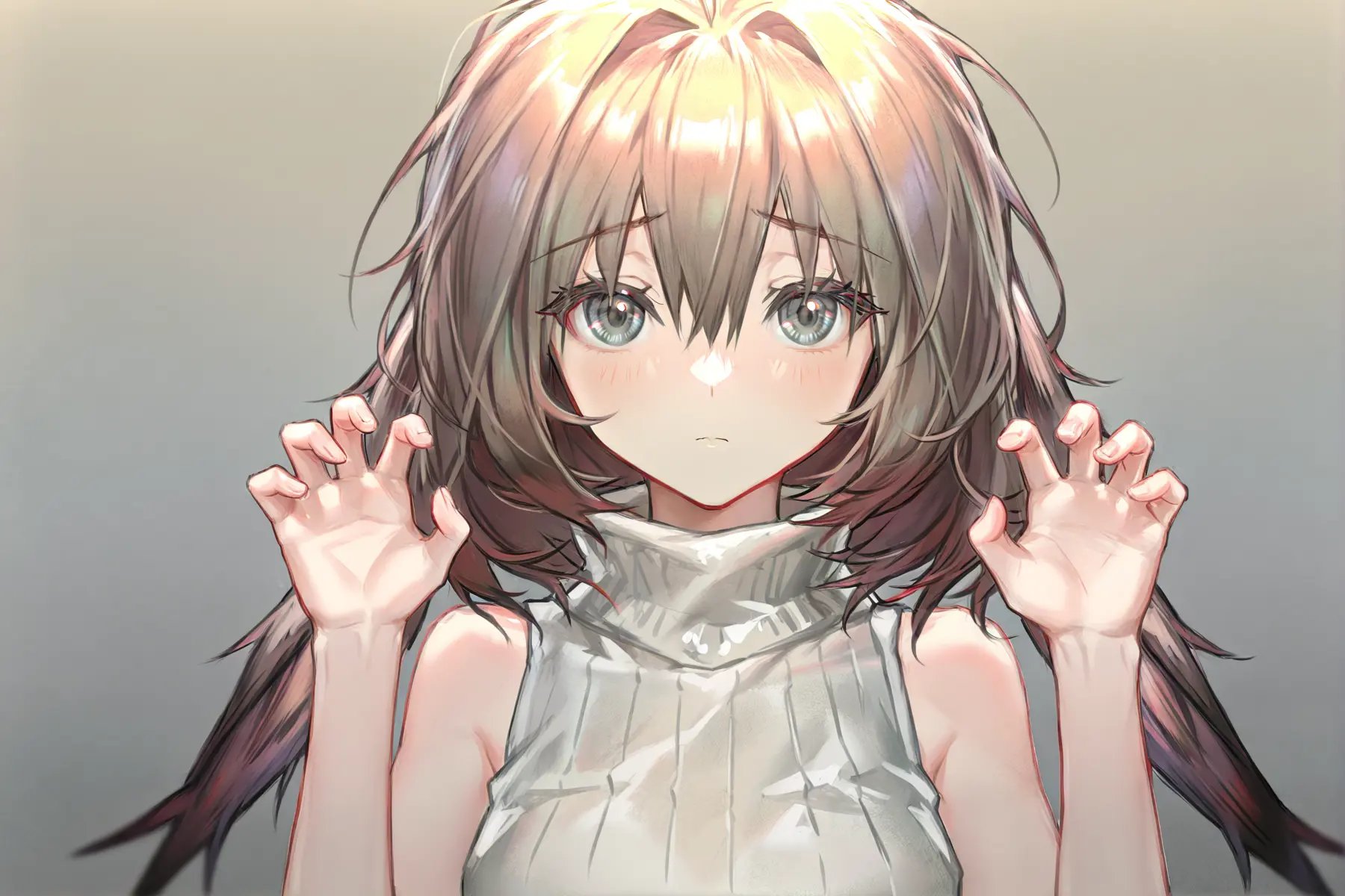 1girl,  hilda\(Arknights\),  no headwear by reprinter on Tensor.Art