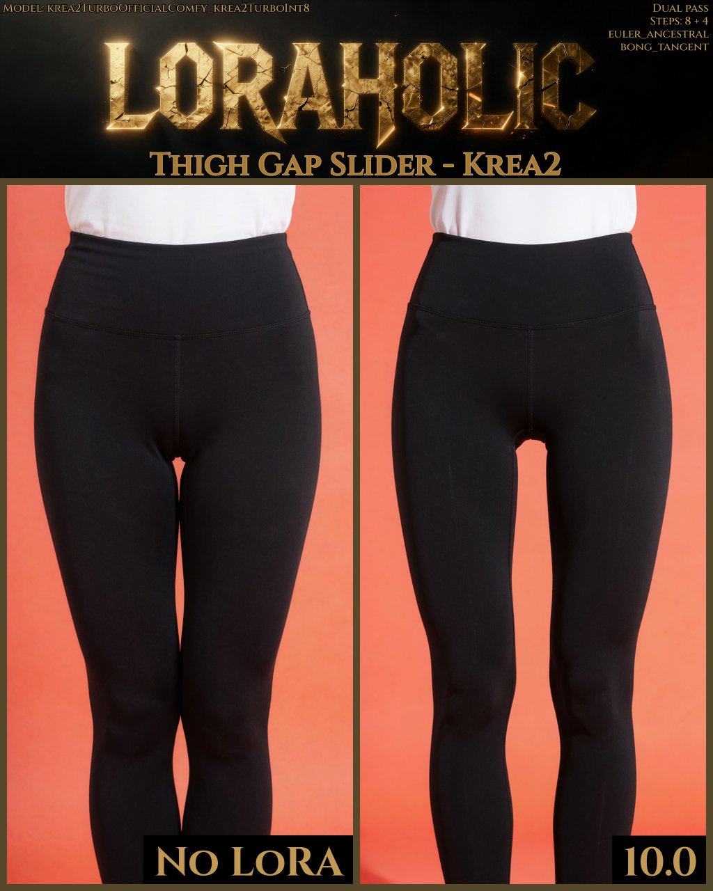 A professional studio photograph of an adult female fitness model standing upright with feet together,  framed from her wa...