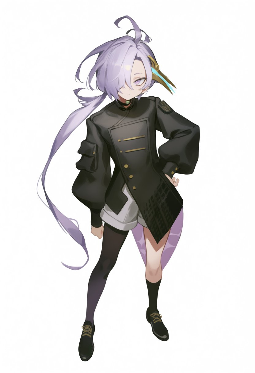 nio,  hair over one eye,  1boy by Min on Tensor.Art