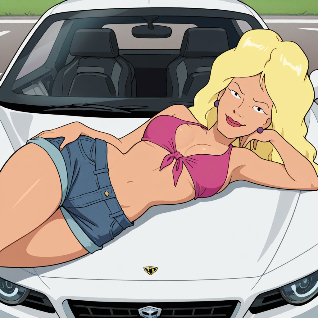 1girl,  Nancy,  blonde hair by EroBytes on Tensor.Art