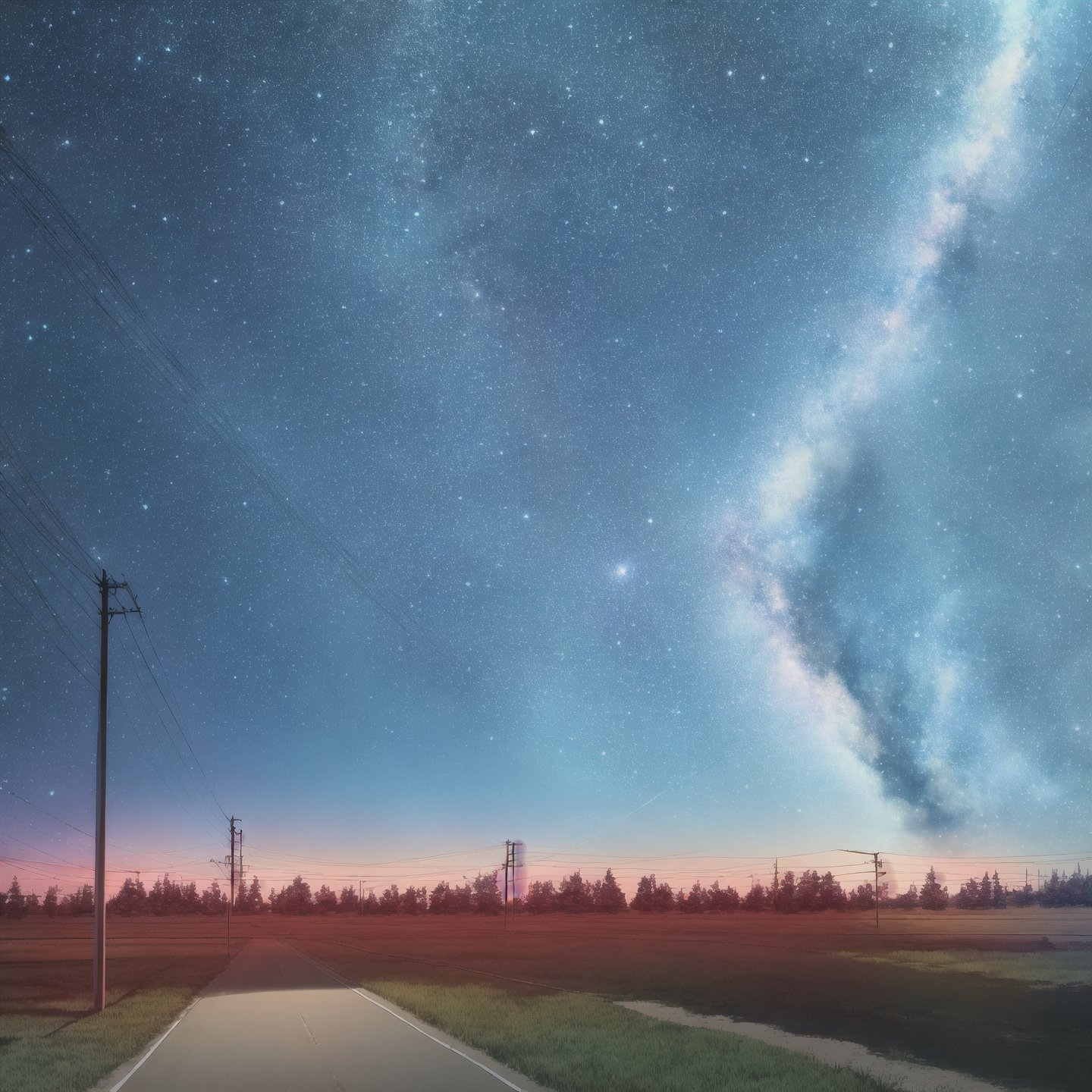 star \(sky\),  no humans,  scenery by 超市里扫货 on Tensor.Art