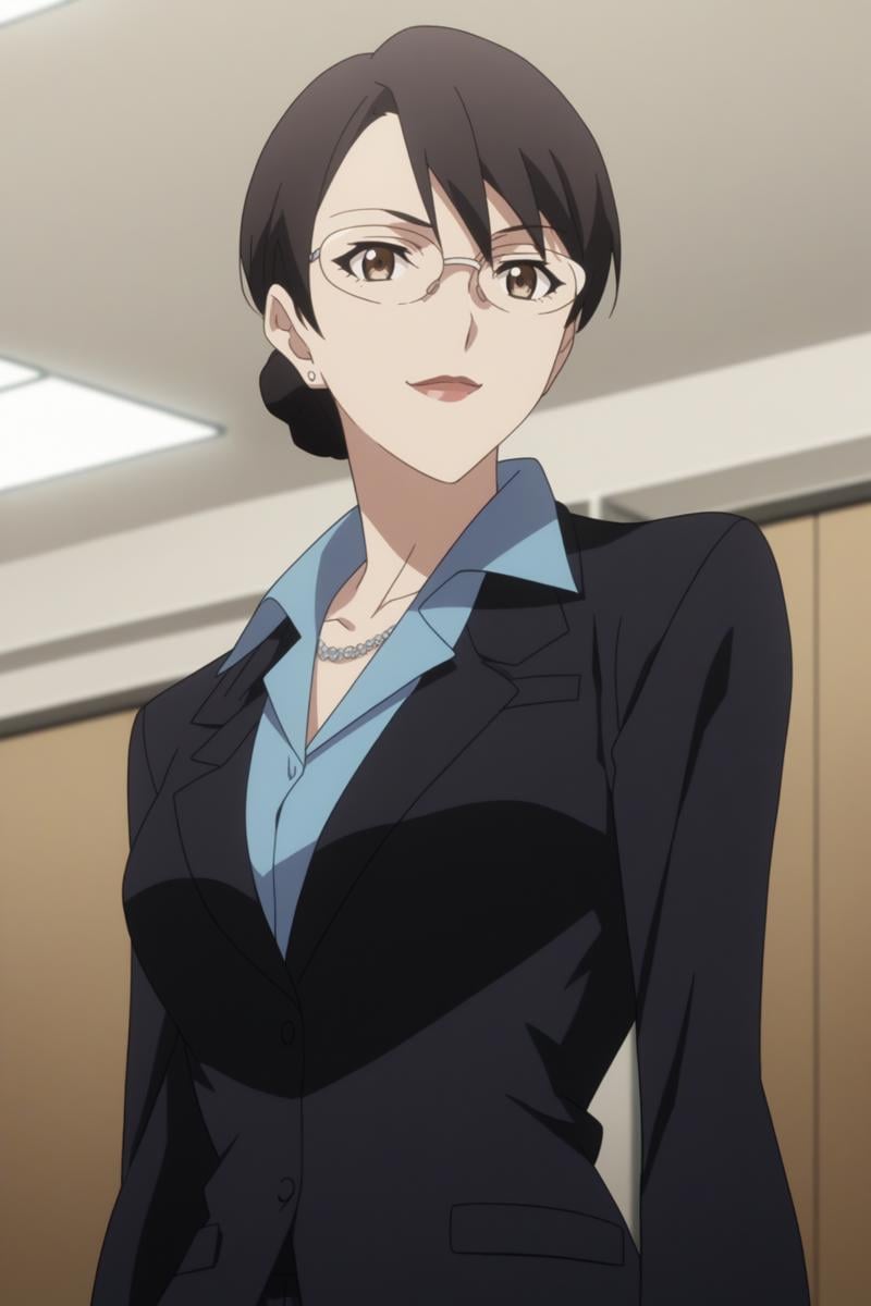 aki kikuchihara,  black hair,  short hair by Ttan on Tensor.Art