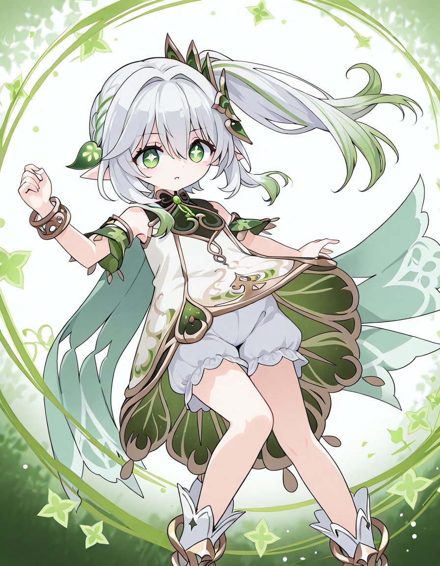 1 girl,  nahida,  green_eyes by Mandatarius_403 on Tensor.Art