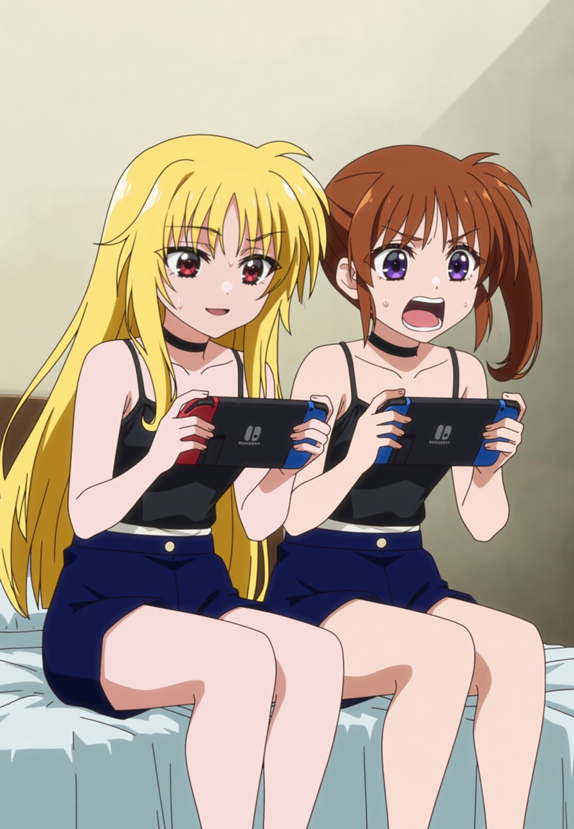 2girls,  anime coloring,  take your pick by NeclordX on Tensor.Art