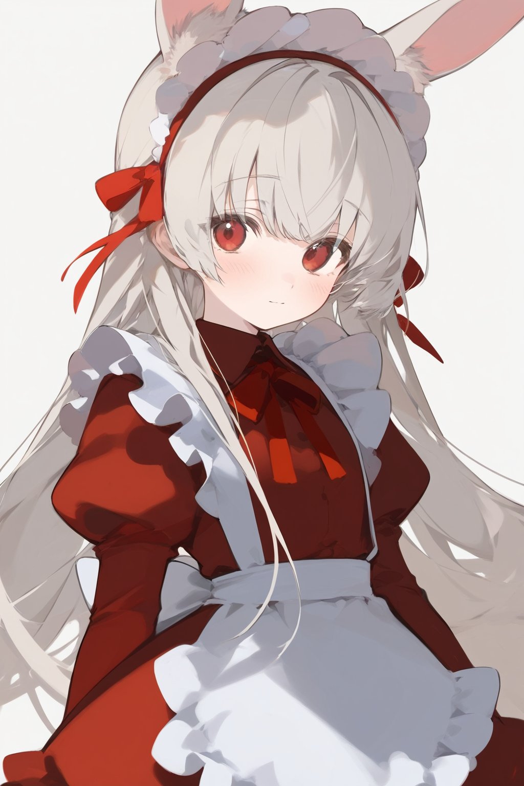 1girl,  solo,  maid by Light01 on Tensor.Art