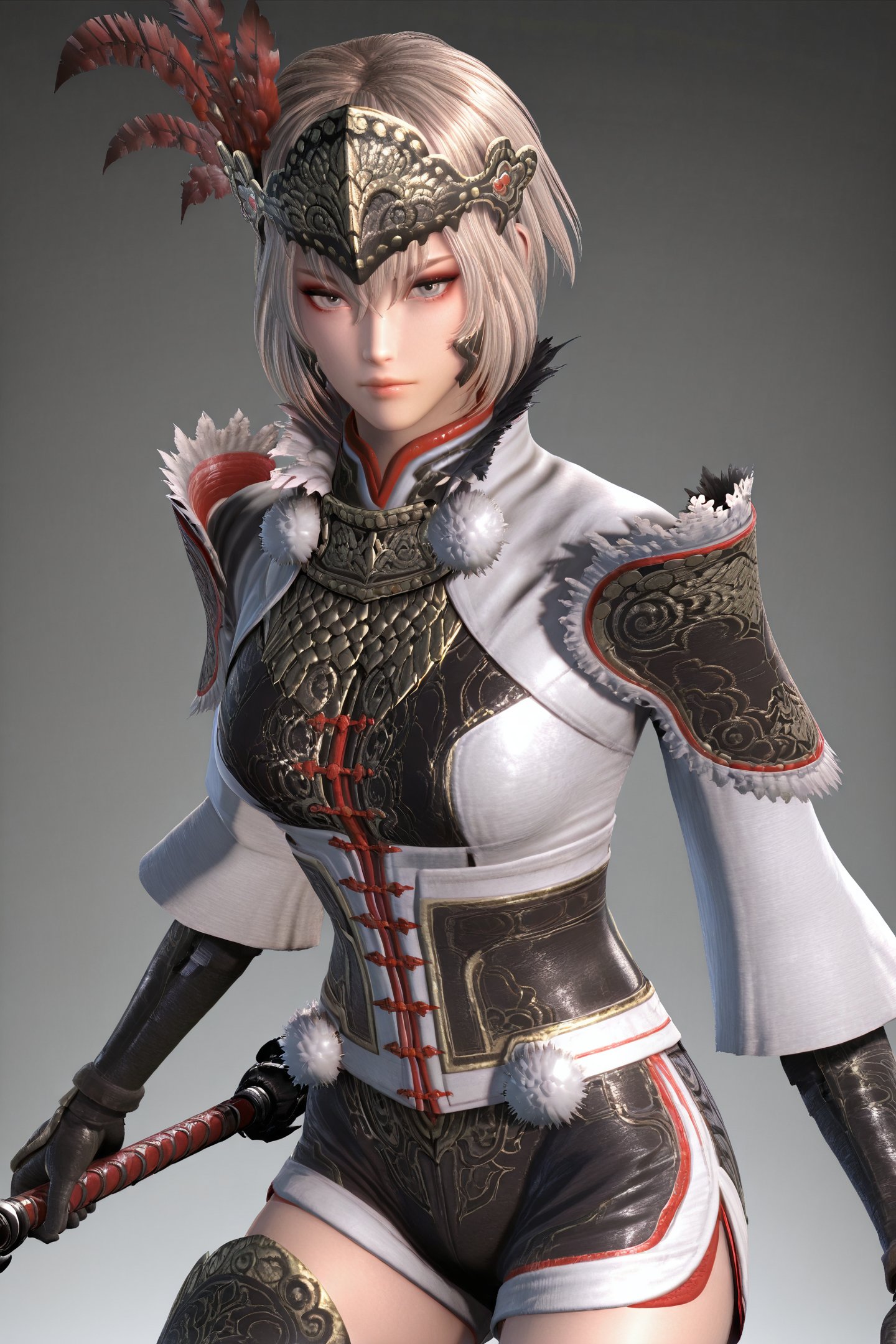 Dynasty Warriors Game CG Style,  lvlingqi,  1girl by flyx3 on Tensor.Art