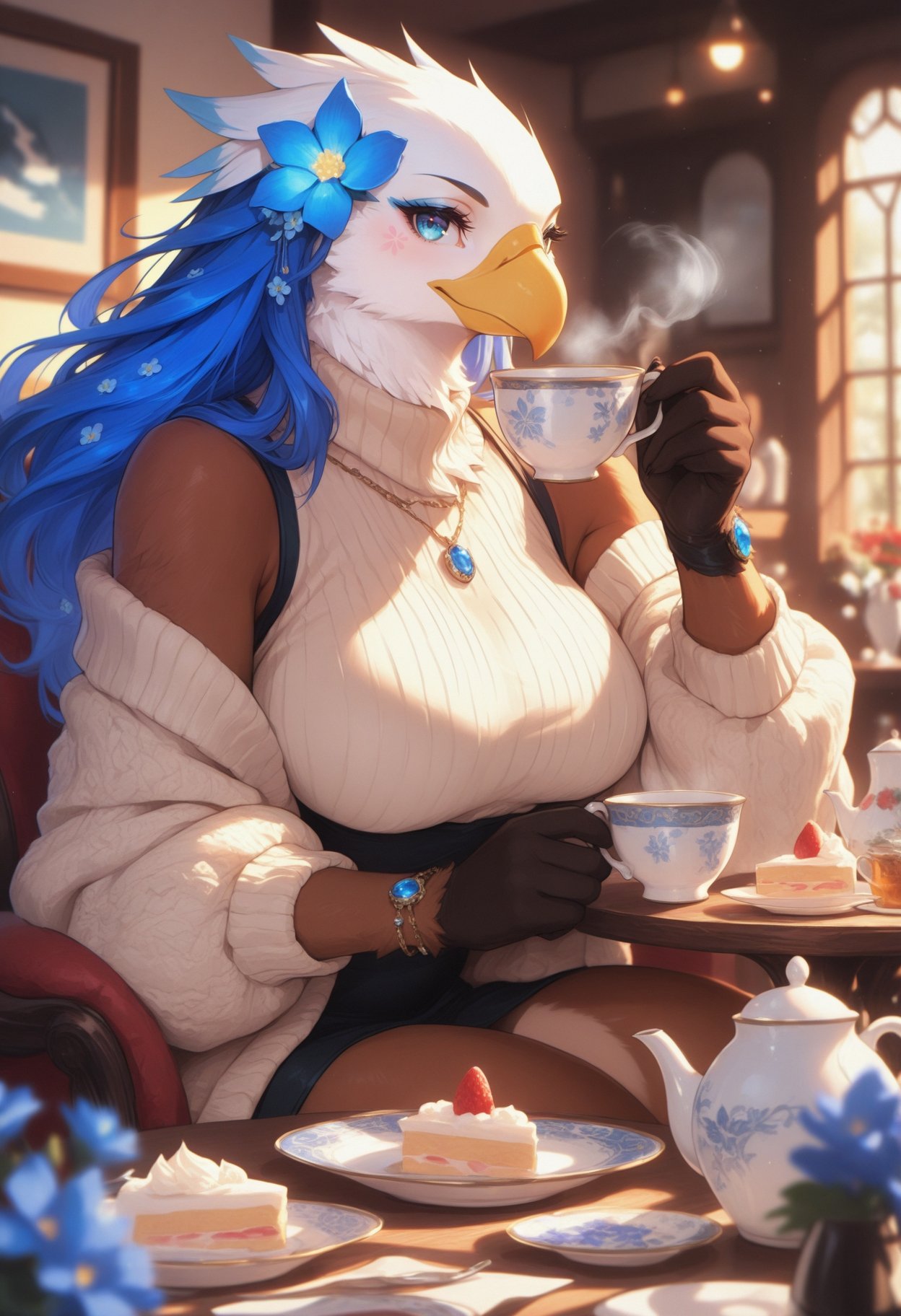 SIronwing,  1girl,  breasts by miaomiao on Tensor.Art