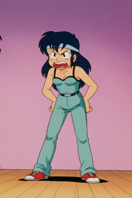 rating_safe, sharp, score_10, score_9, score_8_up, consistent background, anime screencap,  1980's style, pepper <lora:Urusei_Yatsura_80s-PDXL:0.8>