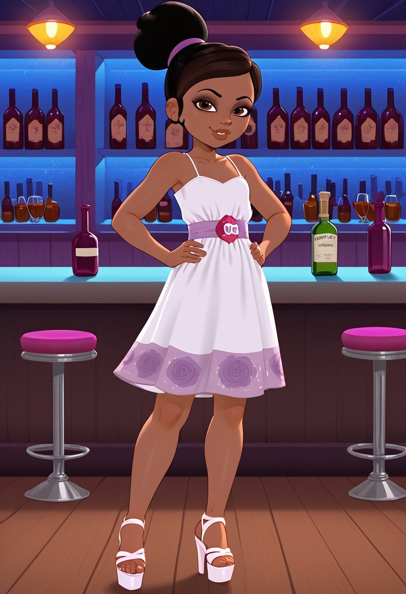 1girl,  nella,  dark skin by ND97 on Tensor.Art