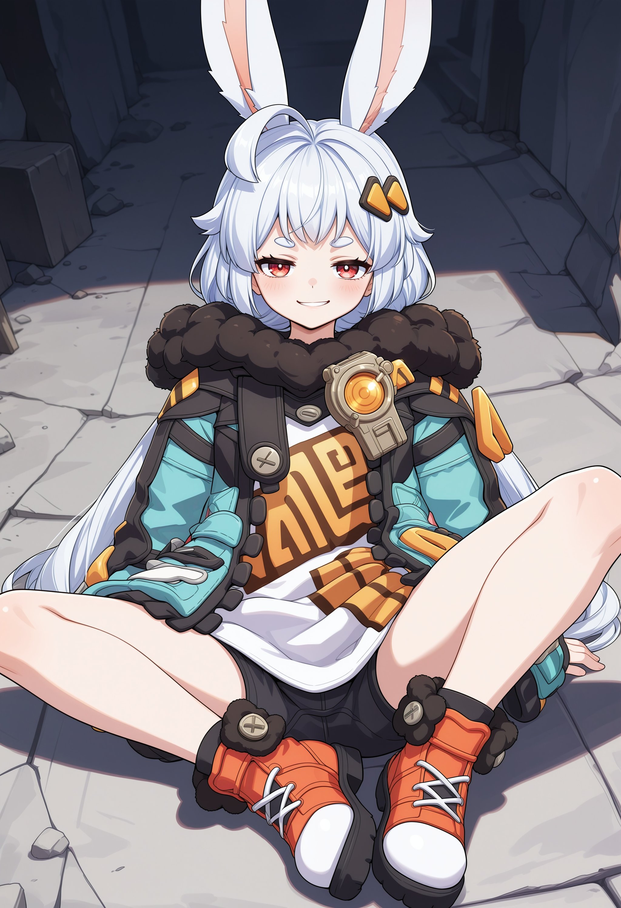 taffy \(ananta\),  pink eyes,  rabbit ears by Min on Tensor.Art
