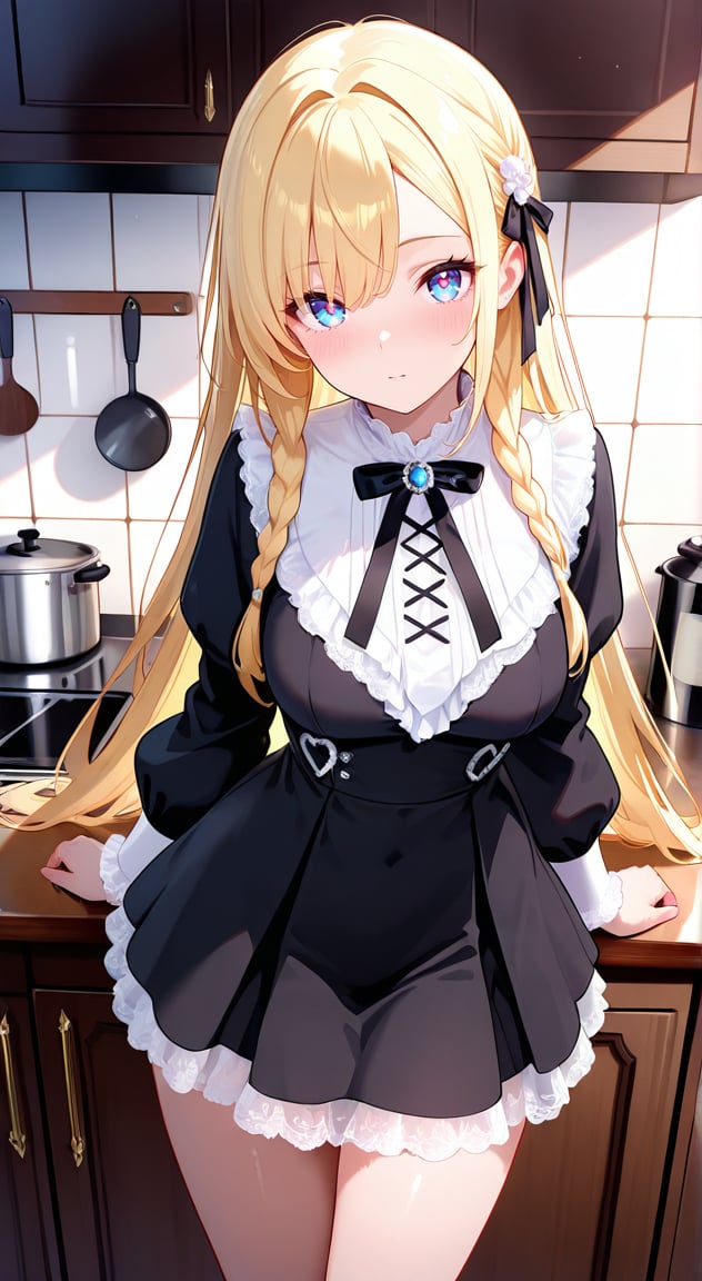 xg1,  black dress,  frills by reprinter on Tensor.Art