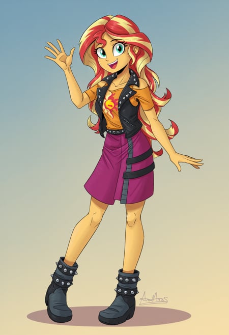 masterpiece,  best quality,  sunset shimmer by CliffJumper on Tensor.Art