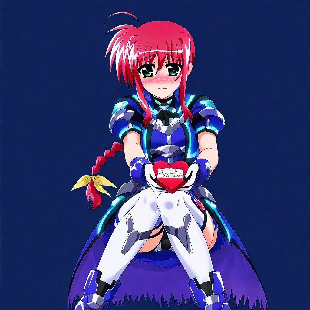 amitie florian,  amitie florian (nanoha),  magenta hair by Ez8 on Tensor.Art