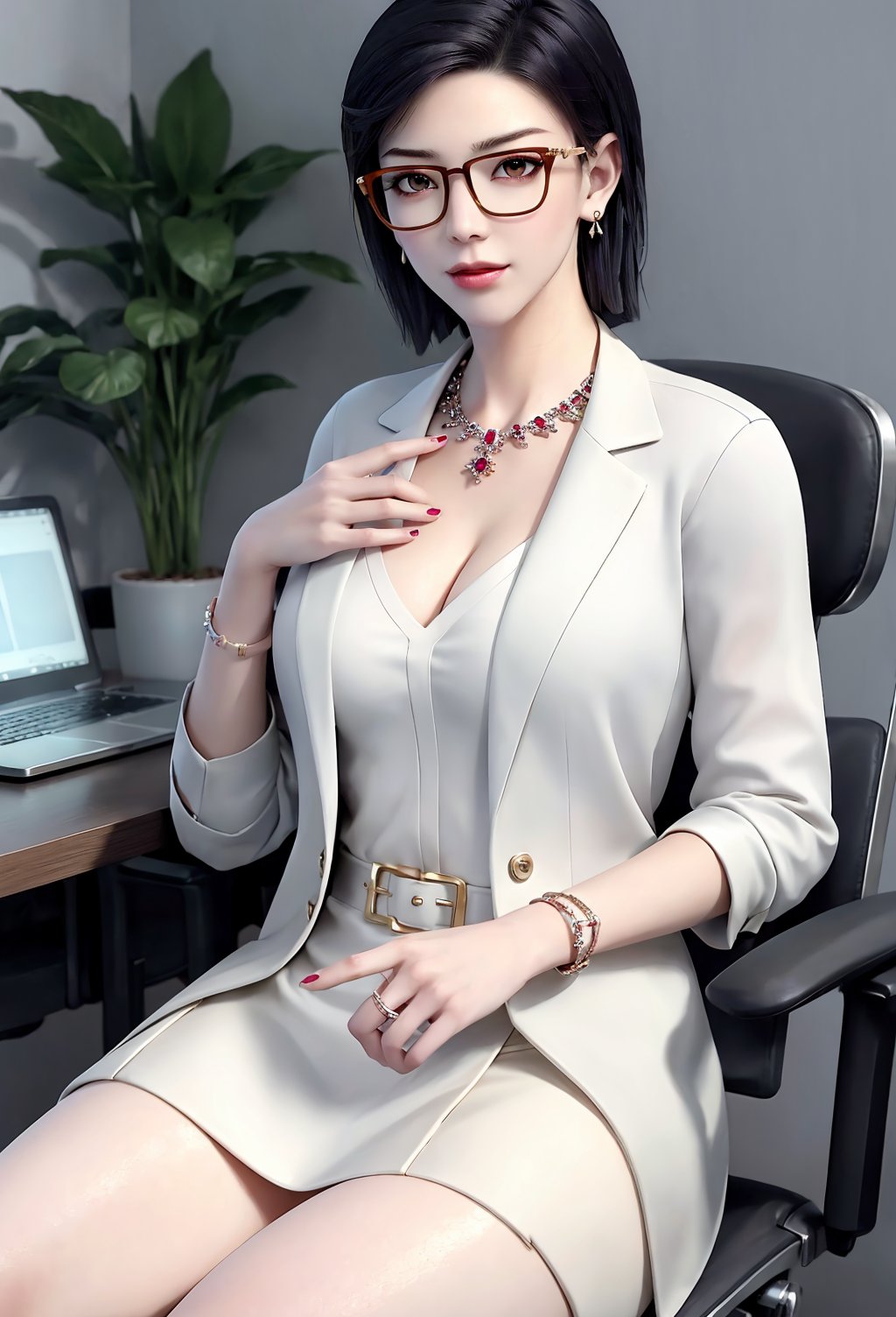 standing,  (gravure_pose),  dress by 小小 on Tensor.Art