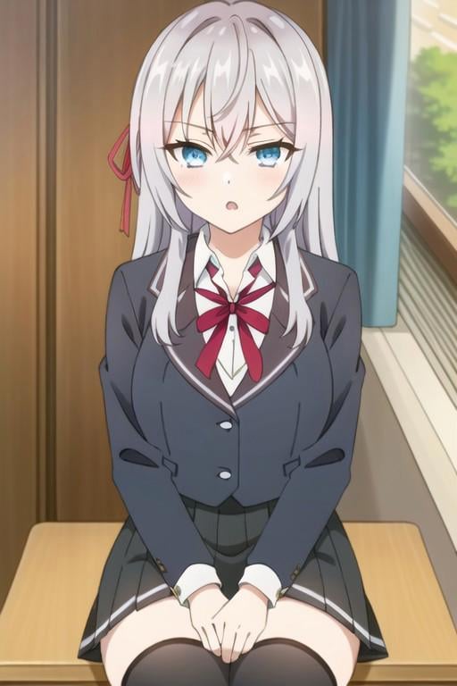 (masterpiece),  alisa mikhailovna kujou,  long hair by Ttan on Tensor.Art
