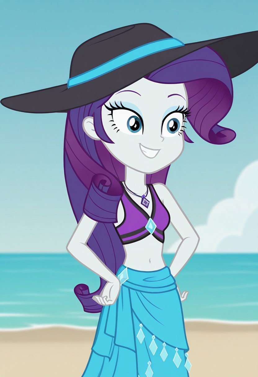 rarity_swimsuit,  Equestria Girls,  Rarity by tupirish on Tensor.Art