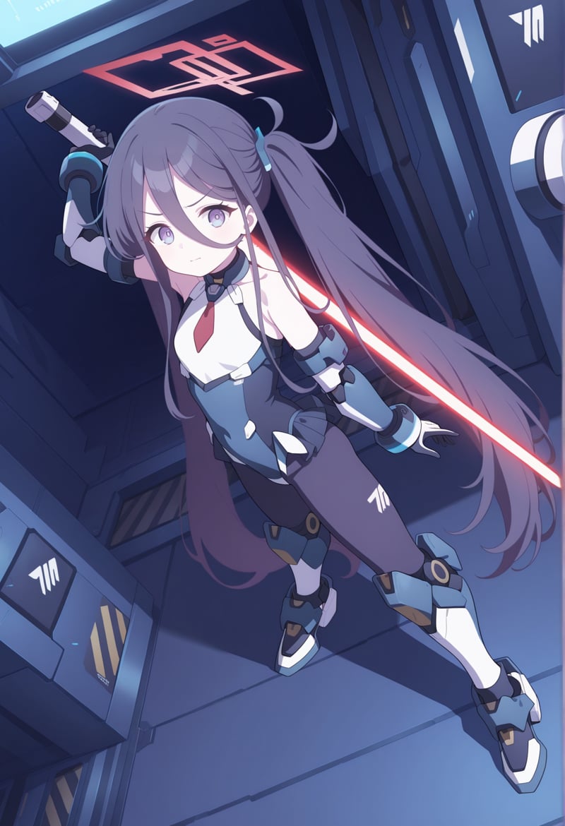 1girl,  very long hair,  twintails by Ttan on Tensor.Art