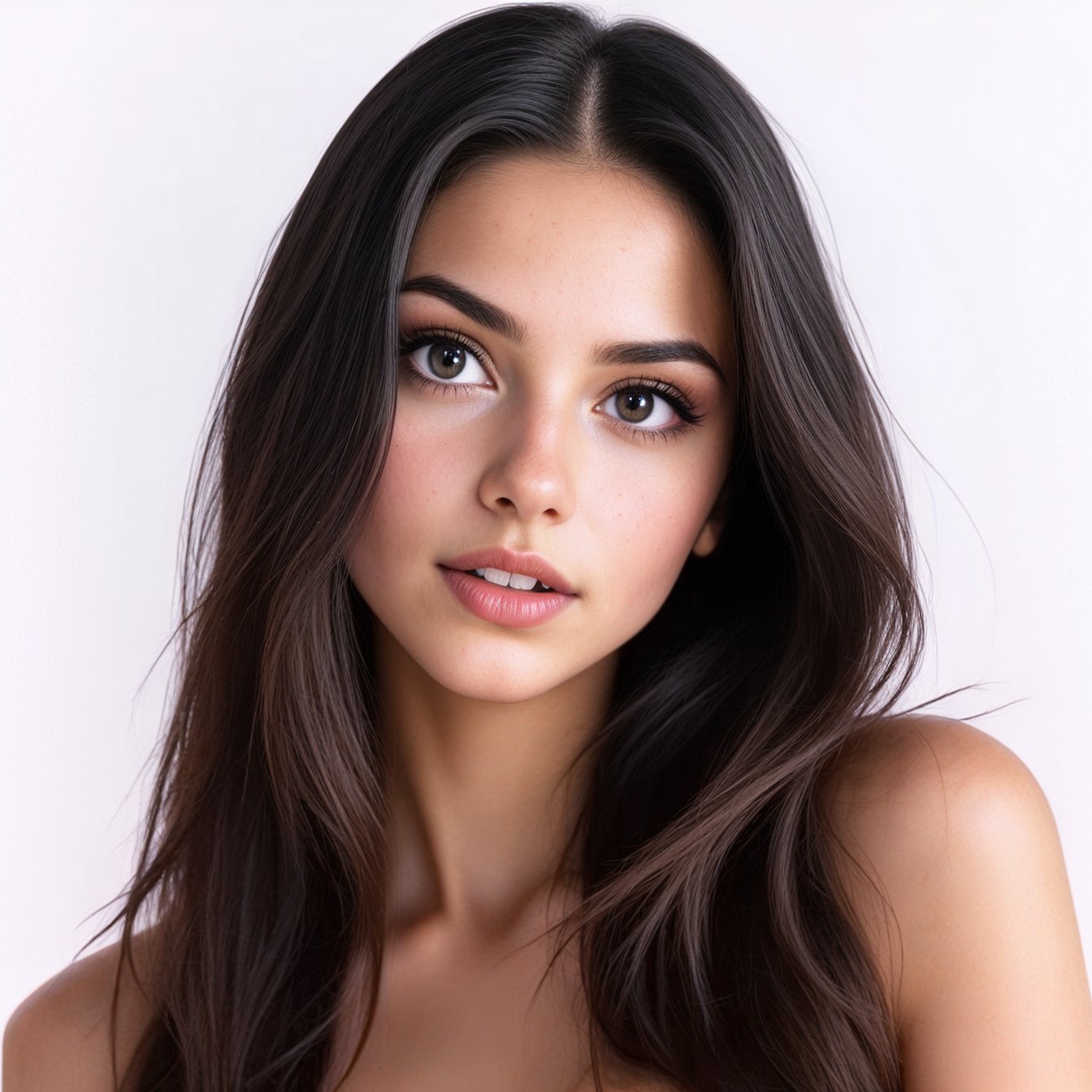 Realistic photo of a beautiful girl,  very detailed ebony eyes,  detailed pupils by LatinaLover-VZLA2 on Tensor.Art