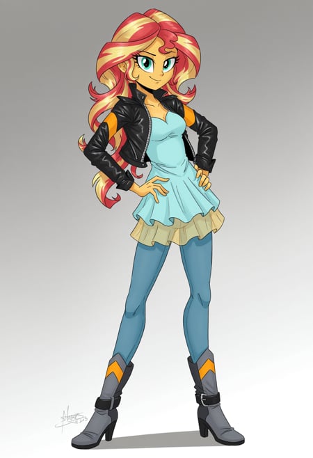 masterpiece,  best quality,  sunset shimmer by CliffJumper on Tensor.Art