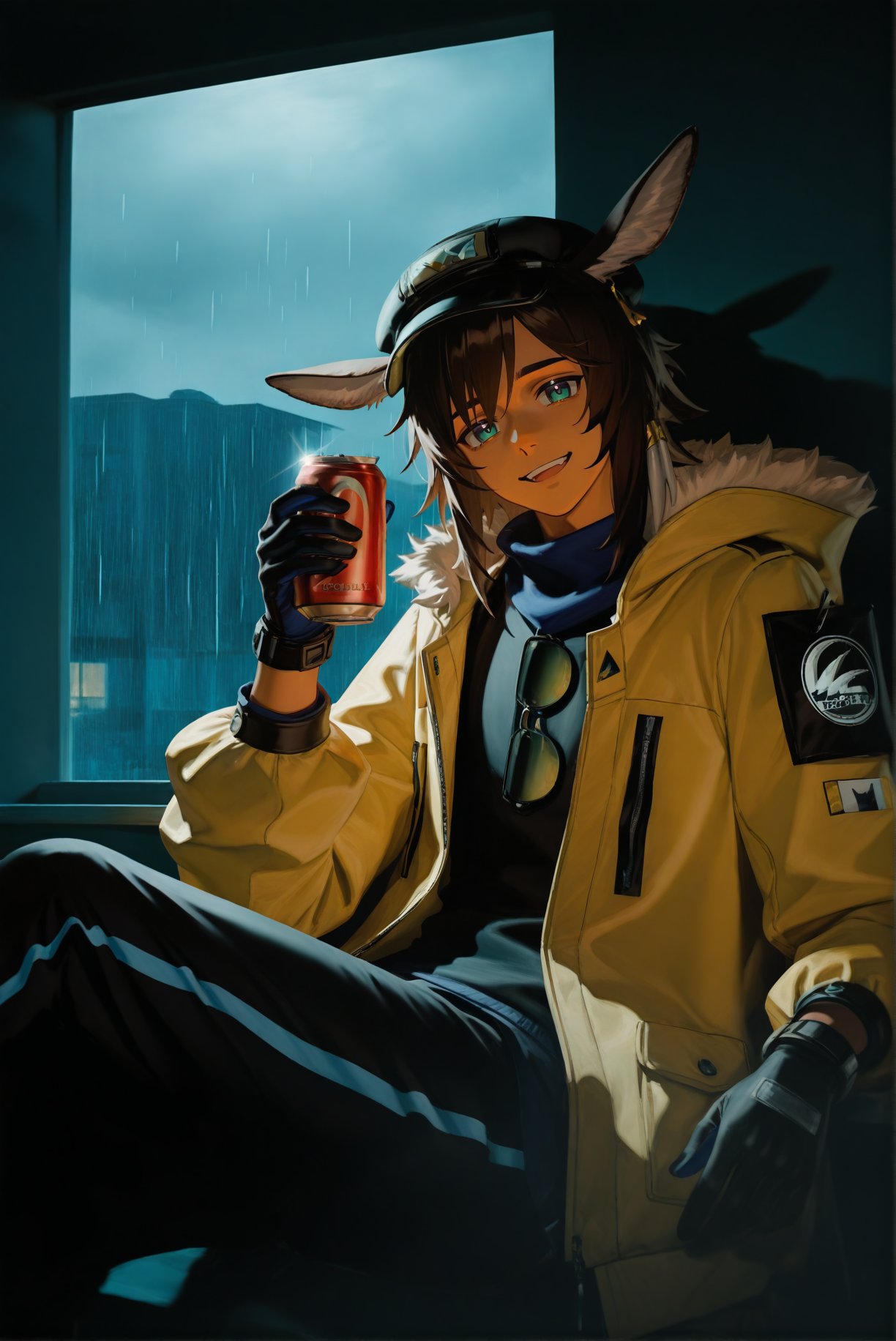 1boy,  solo,  courier nr by 库奇吸食者 on Tensor.Art