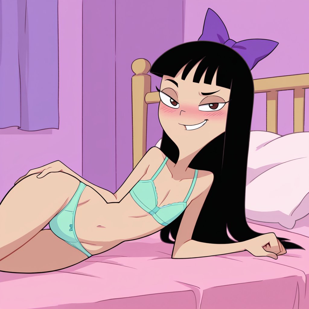 1girl,  StacyH,  black hair by EroBytes on Tensor.Art