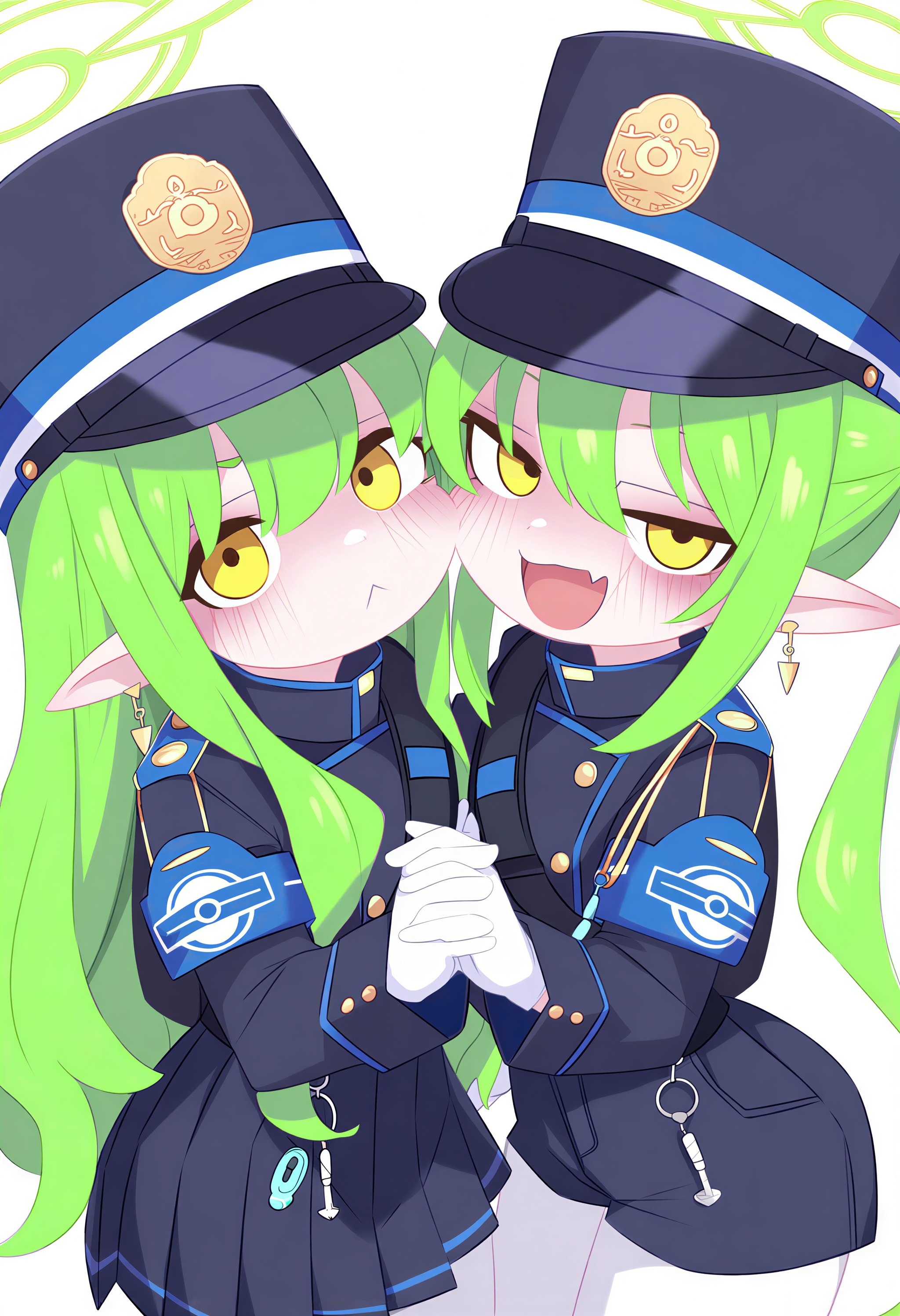 2girls,  multiple girls,  hikari \(blue archive\) by user_874754251056777575 on Tensor.Art