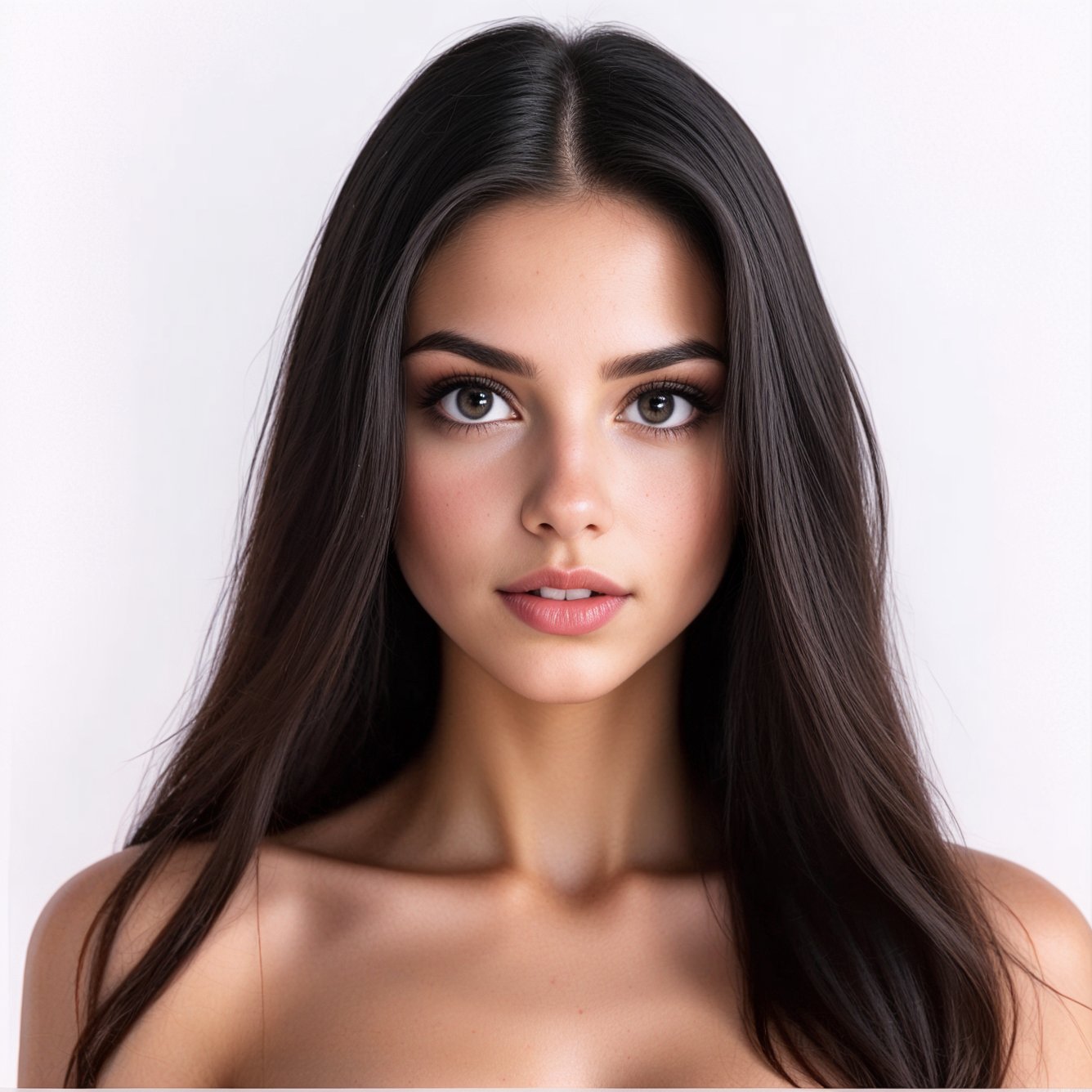 Realistic photo of a beautiful girl,  very detailed ebony eyes,  detailed pupils by LatinaLover-VZLA2 on Tensor.Art