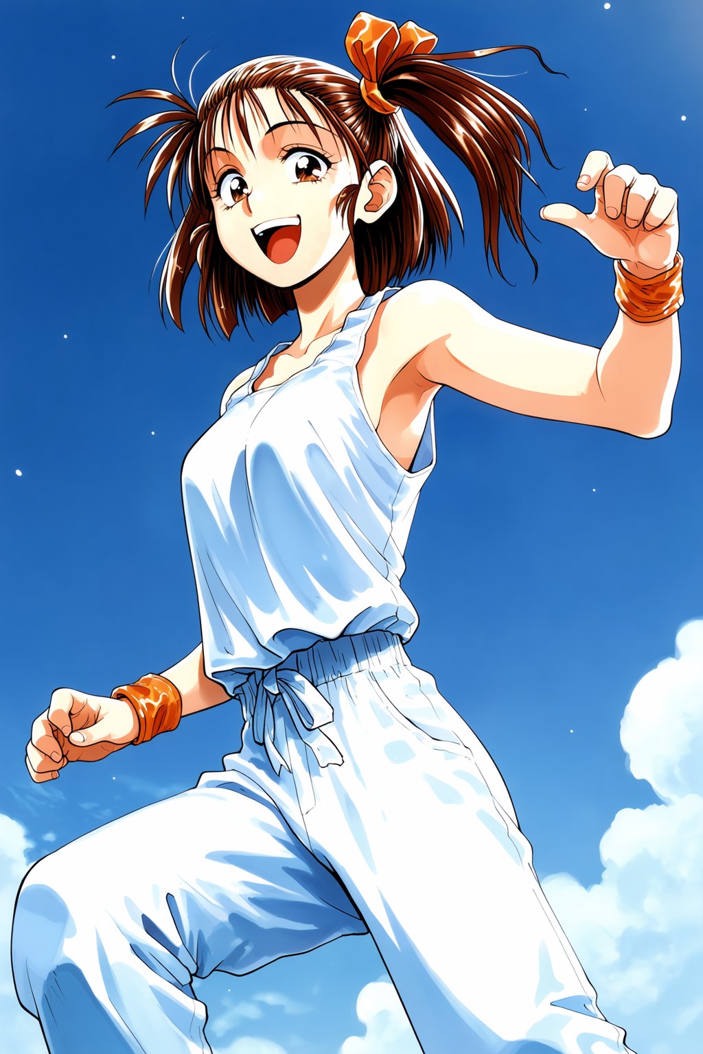 izumo_ryouko,  retro artstyle,  brown eyes by EroBytes on Tensor.Art