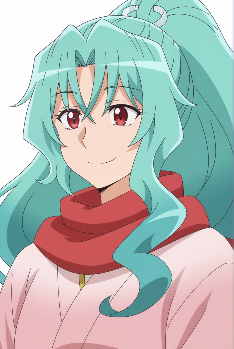 white background,  upper body,  Tomoe by Ttan on Tensor.Art