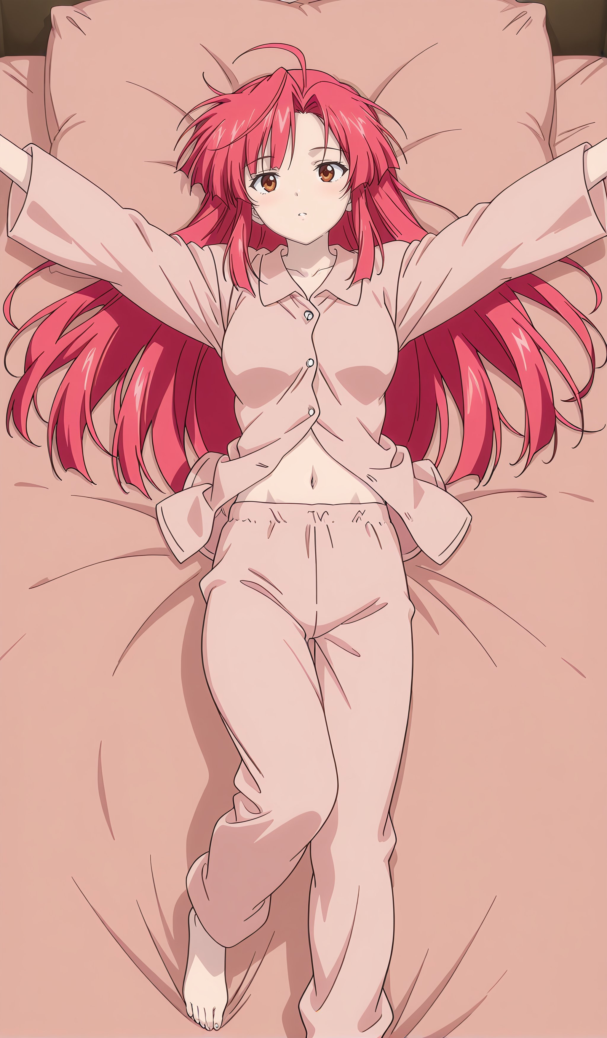 kannagi_ayano-kazenostigma,  pajamaoutfit,  1girl by MDFD-1991 on Tensor.Art