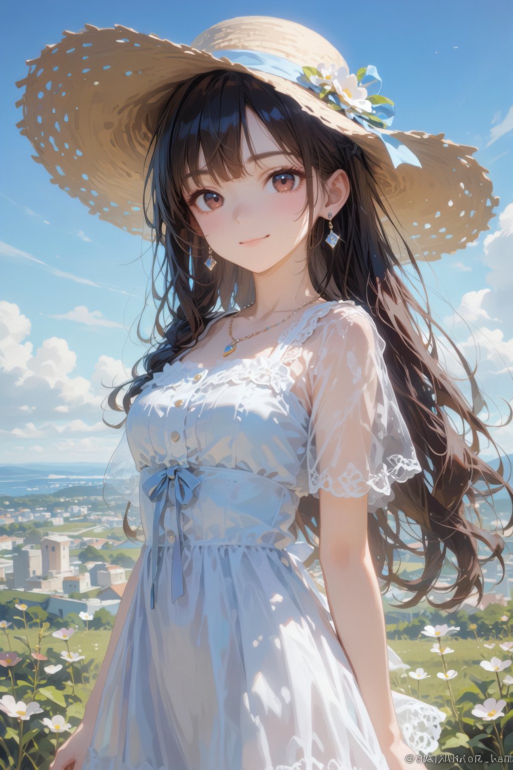1girl,  solo,  long hair by 天TIN on Tensor.Art