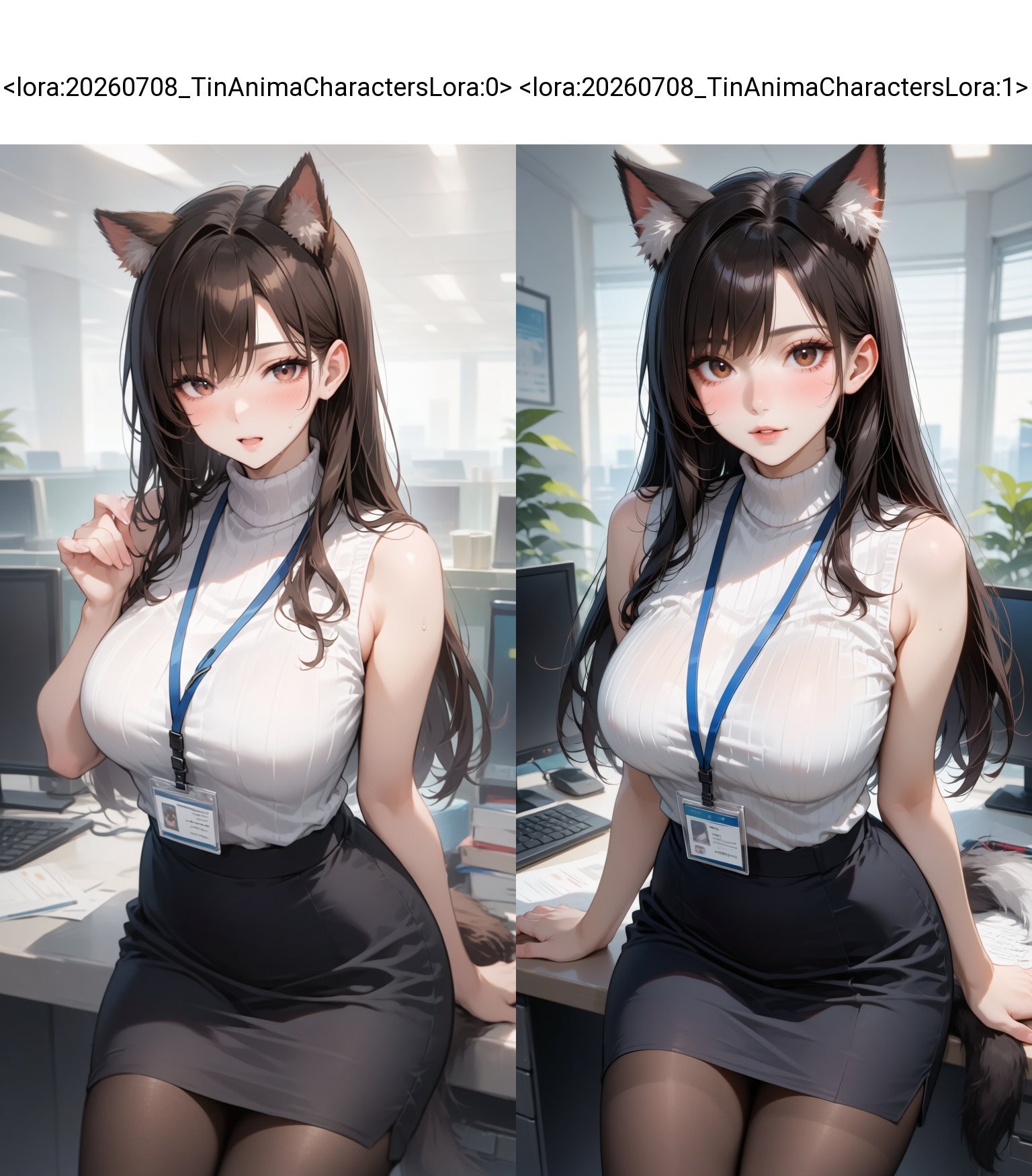 1girl,  office,  solo by 天TIN on Tensor.Art